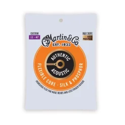 Authentic Acoustic Flexible Core Guitar Strings Silk & Phosphor Acoustic