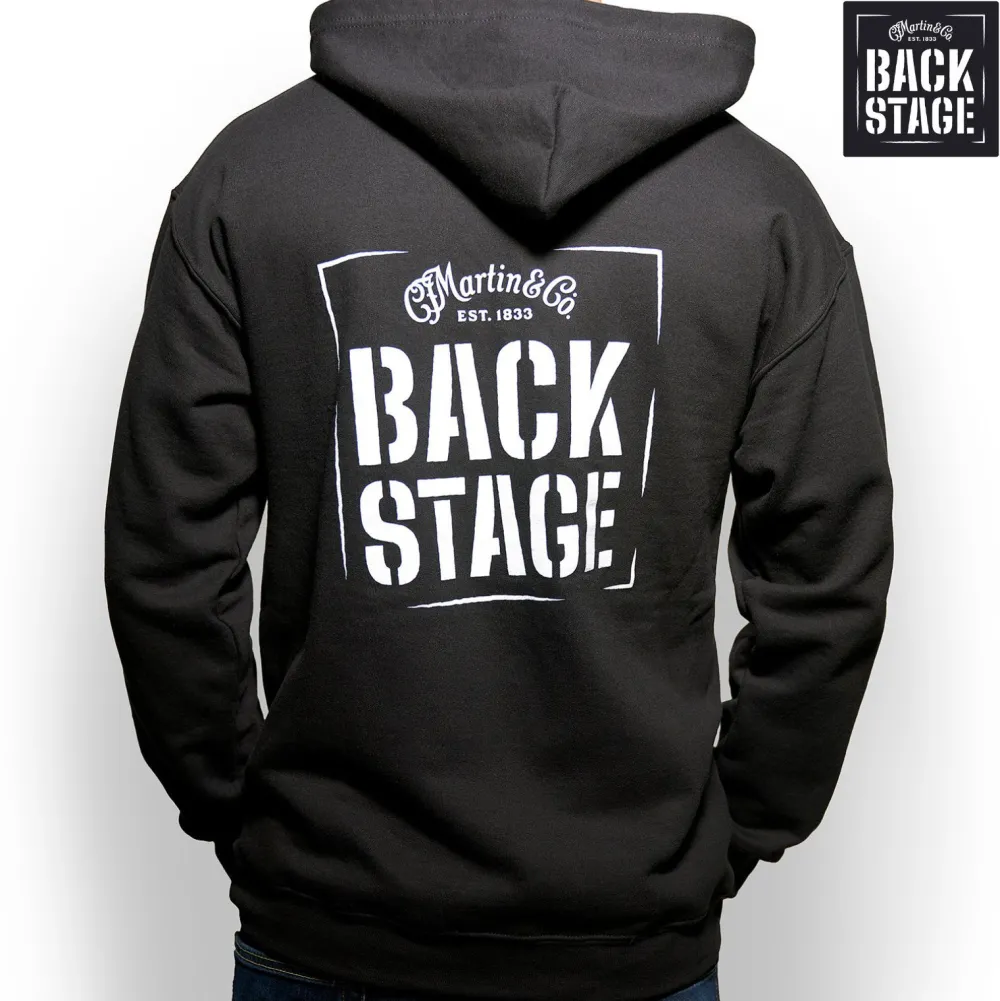 Hot Martin Backstage Logo Full Zip Hoodie Sweatshirts & Hoodies