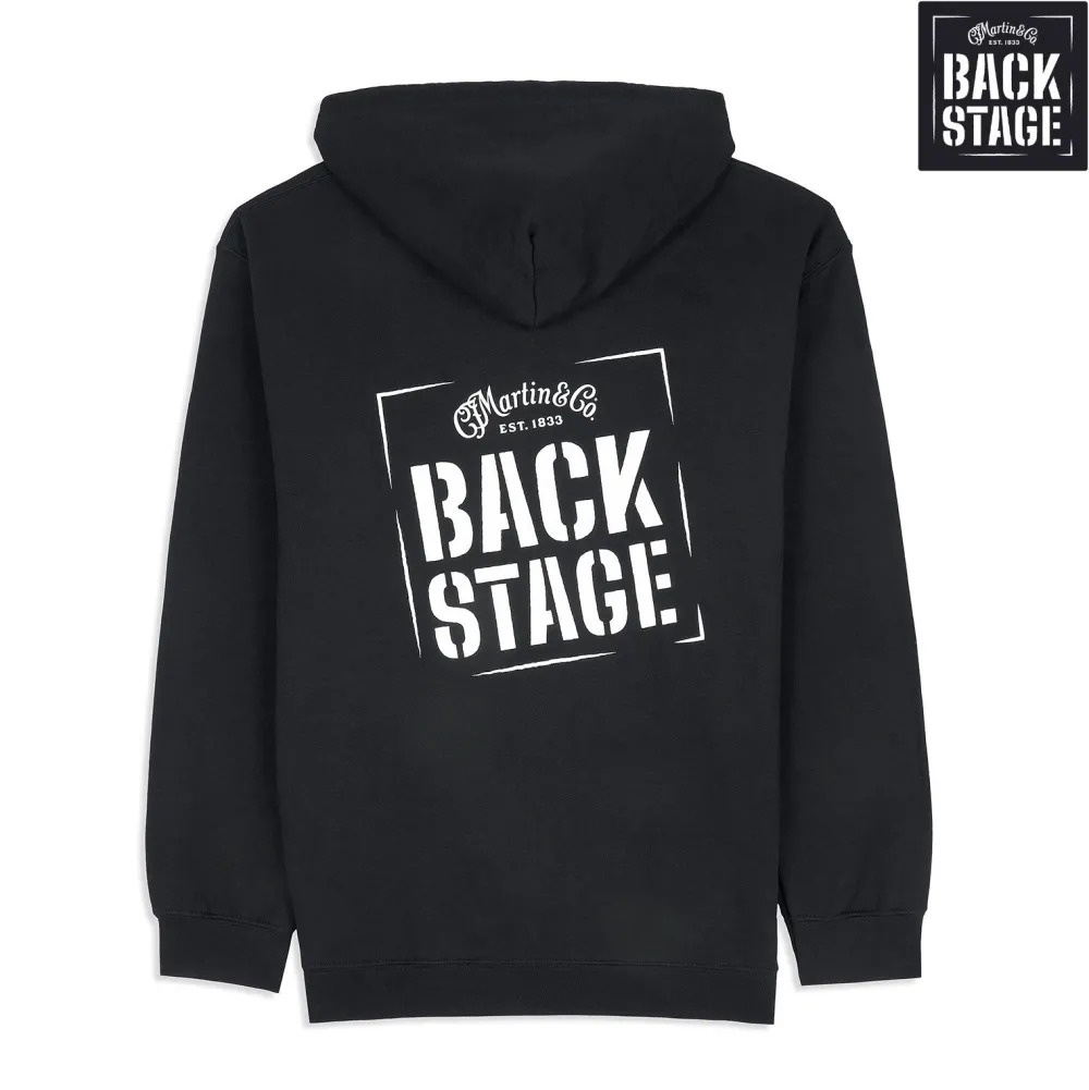 Hot Martin Backstage Logo Full Zip Hoodie Sweatshirts & Hoodies