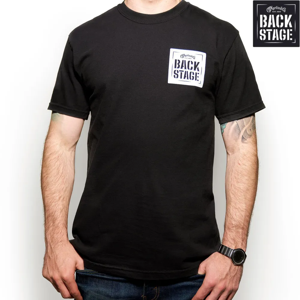 Sale Martin Backstage Logo T-Shirt Tops & Tees