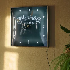 Discount Martin D-28 Silhouette Lighted Wall Clock Collectibles & Gifts