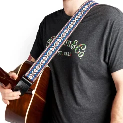 Outlet Martin Red, White & Blue Guitar Strap Straps