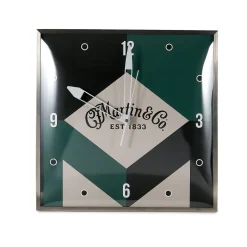 New Martin Retro Monogram Lighted Wall Clock Collectibles & Gifts