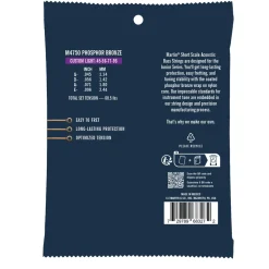 Short Scale Coated Acoustic Bass Strings Acoustic