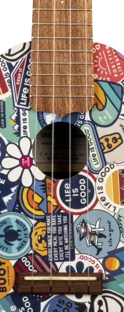 Clearance 0XK Uke Life is Good® Soprano Body